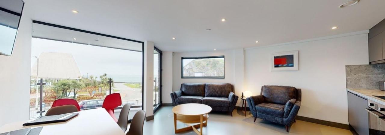 2 The View Apartments Ilfracombe - Seafront, Parking, Lift, Ev Exteriér fotografie