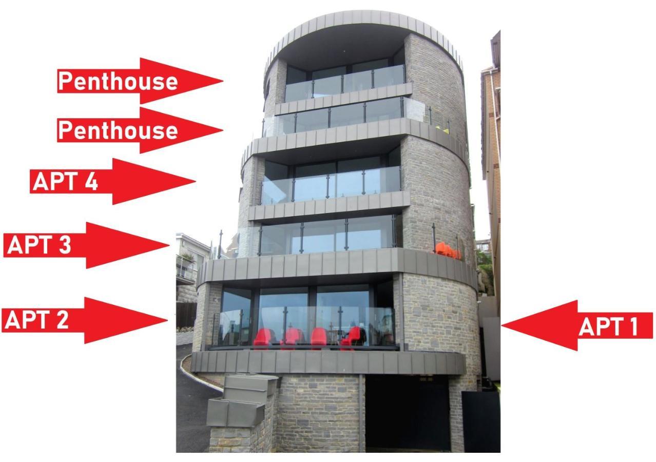 2 The View Apartments Ilfracombe - Seafront, Parking, Lift, Ev Exteriér fotografie